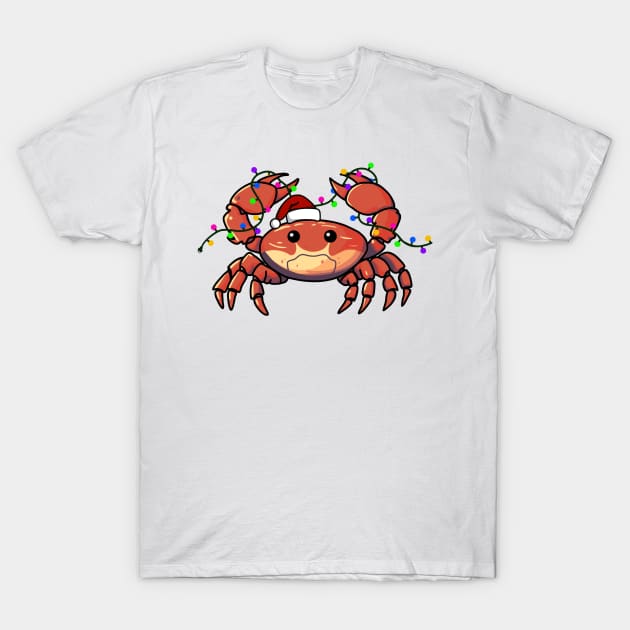 Christmas Crab T-Shirt by Tovi-98